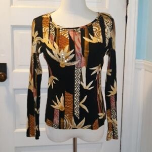 Haven bleu medium blouse